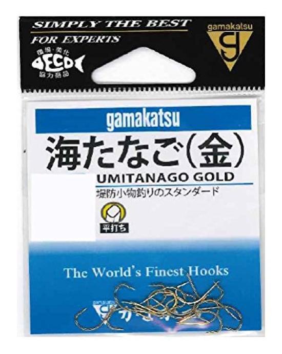 

Gamakatsu Sea Tanago Hook, Gold, Size 5