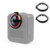 For GoPro MAX2 PULUZ Optical Tempered Glass Lens Guard Protective Cover (Transparent)