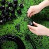2pcs 3/4 Inch Faucet Adapter 8/11mm Locking Barb 3 Way T-Type Drip Hose Connection Fitting for Irrigation Spray Cooling System