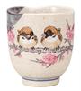 Kutani Ware Iwataya Teacup, Sparrow K9-697