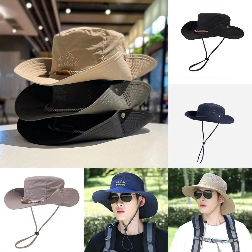 Waterproof Fast Dry Cowboy Hat For Hiking And Camping Summer Sun Protection