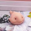 Ugly Fish Slow-Rising Squeeze Toy Soft TPR Fidget for Stress Relief Cute Decompression Gadget for Kids Adults Portable Novelty Gift for Anxiety