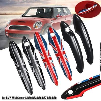 MINI Cooper S JCW CLUBMAN COUNTRYMAN R50 R53 R55 R56 R57 R58 R59 R60 R61 Dış Kapı Kolu Kapağı Döşeme Araba Aksesuarları