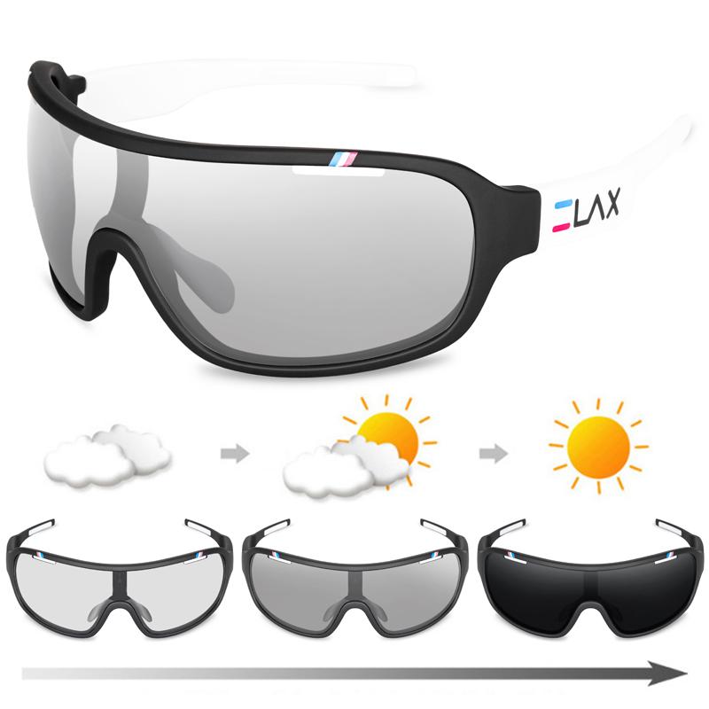 Lunettes De Soleil Sport RockBros Photochromiques Polarisées UV400 Pour Vélo Running
