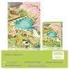 Puzzle Jigsaw cu Peisaj Pictură Celebră de 1000 de Piese pentru Adulți - Jucărie pentru Decompresie