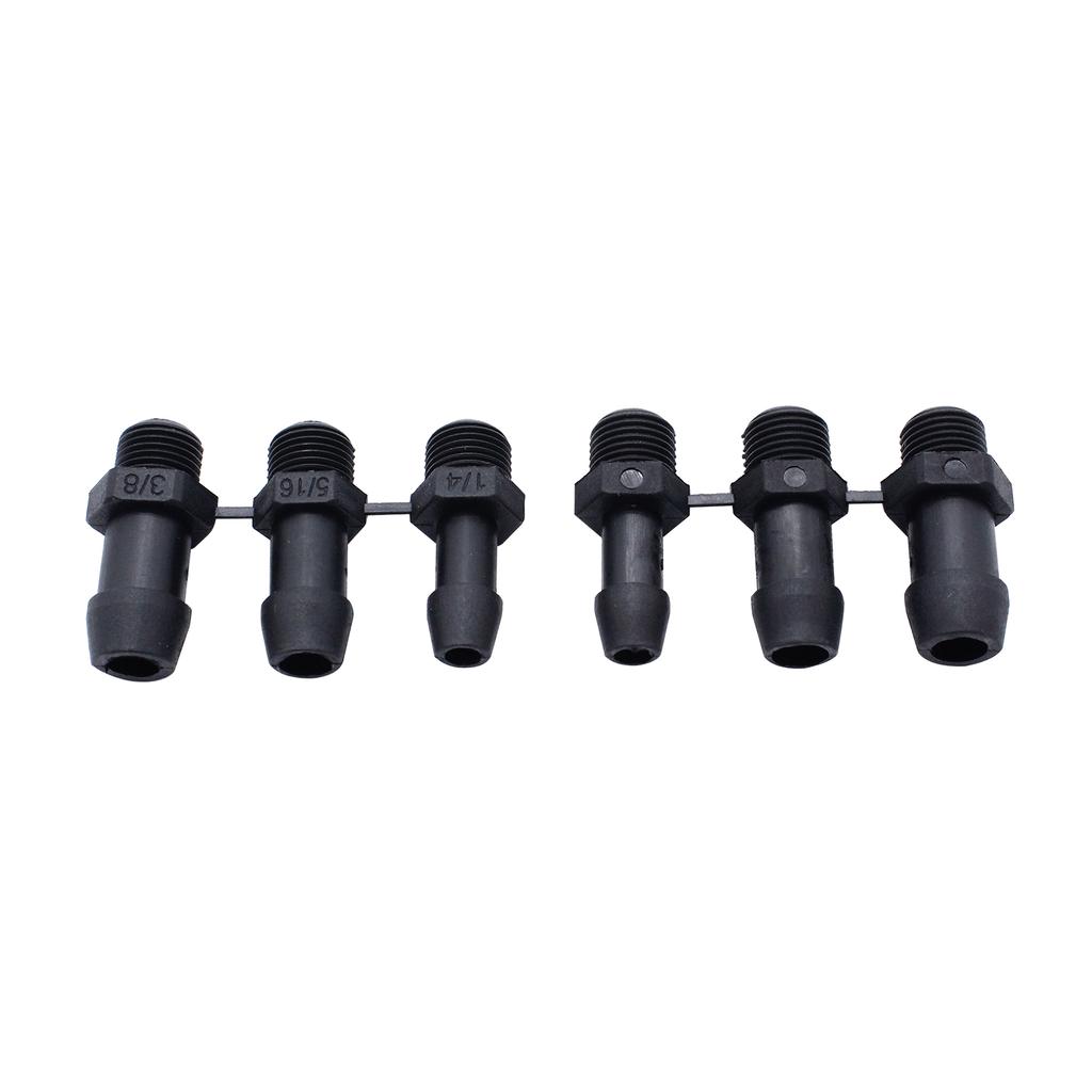 3Celsius8   1Celsius4   5Celsius16   Raccordi   Gas Vetro Filtro Carburante Inline Riutilizzabile con 6 Tubi Kit Filtro Carburante