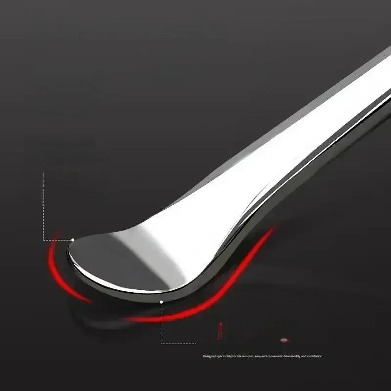 Chrome Vanadium Steel Motorcycle Tire Lever Lifting Rod Multifunctional Sturdy Car Tire Crowbar Wear-resistant Anti-slip 30/37CM