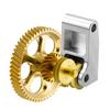 DLC Coated Steel Extruder Gears Assembly Minimizes Vibration for Lab P1S P1P X1 3D Printers
