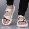 Fashion Summer Sandals Comfortable and Breathable Design Outdoor Beach Walking Daily Casual Business Shoes Black and White Hot Selling