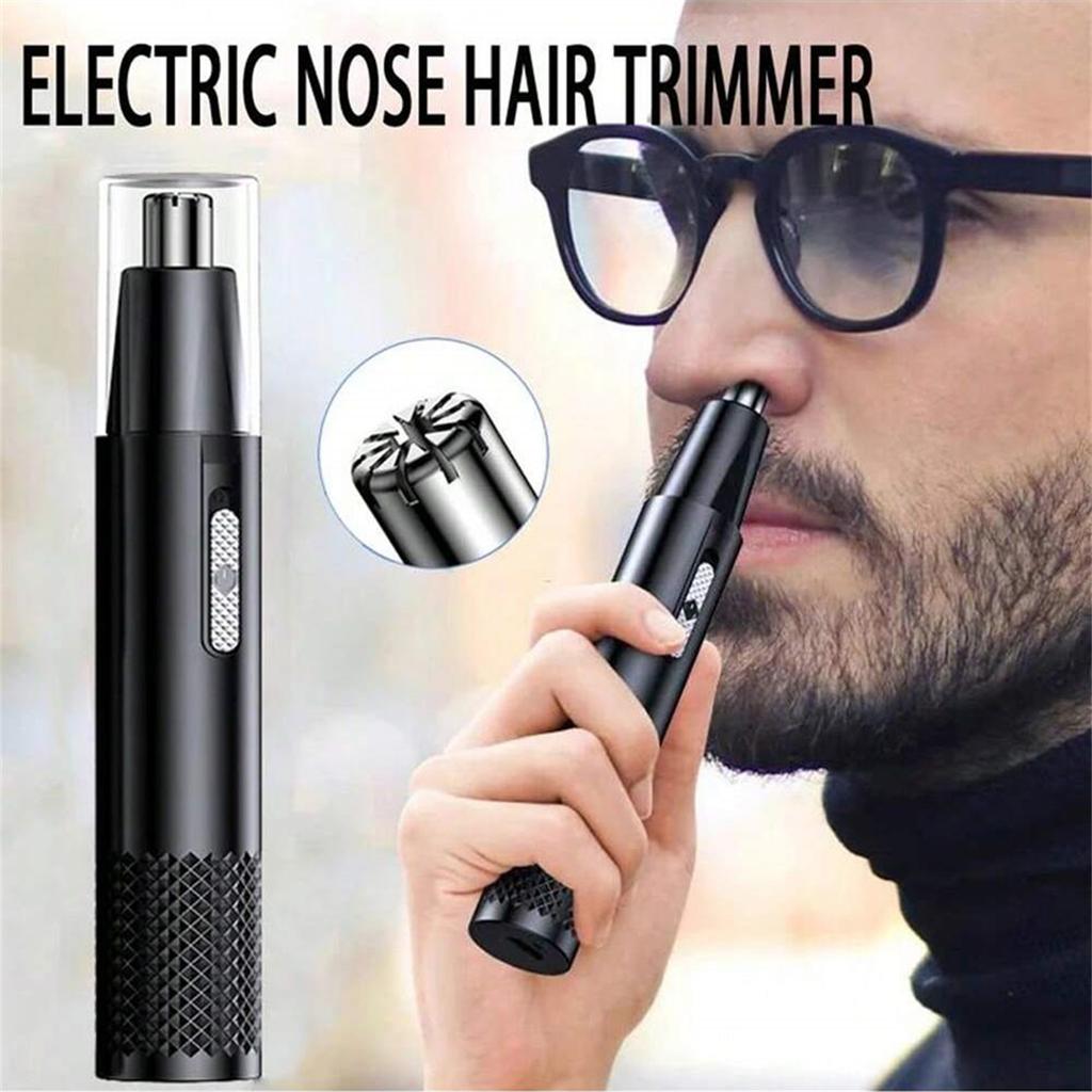 Electric Nose Hair Trimmer Unisex Implement Shaver Clipper Neck Hair Cutter Men's Shaving Tool Portable Clean Trimer