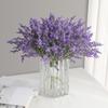 Pastoral Lavender Faux Flower Bouquet with Greenery