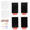 4pcs Baby Touch Ink Pad Toxic Free Quick Drying Clean Newborn Handprint Footprint Print Kit for Pet