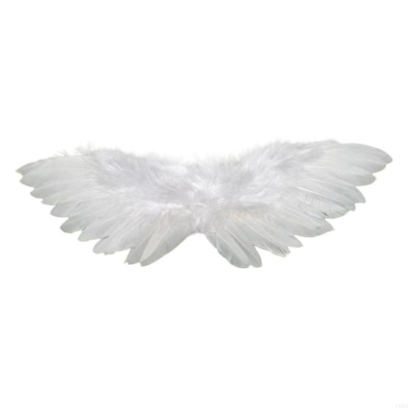 C90A Functioanl Feathered Wing Children's Theatrical Shows Charm for Halloween Stage Performances and Birthday Parties