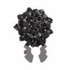 Flower Rhinestone Button Covers Detachable Zinc Zinc Alloy Clip Button Durable Decorative Buttons  Gift
