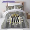 R. Charleroi SC Pattern Bedding Home Decoration Birthday Gift ( 1 Duvet Cover + 2 Pillowcase, Without Core),fan Merchandise.