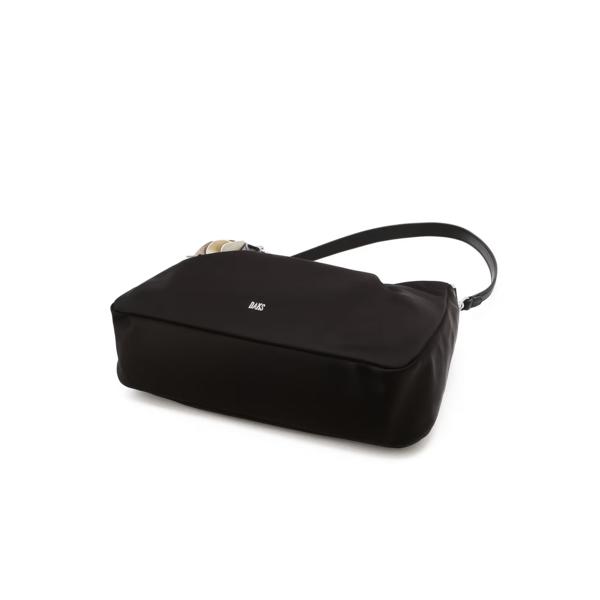 Daks Black Leather Shoulder Bag Dcba6e450bk