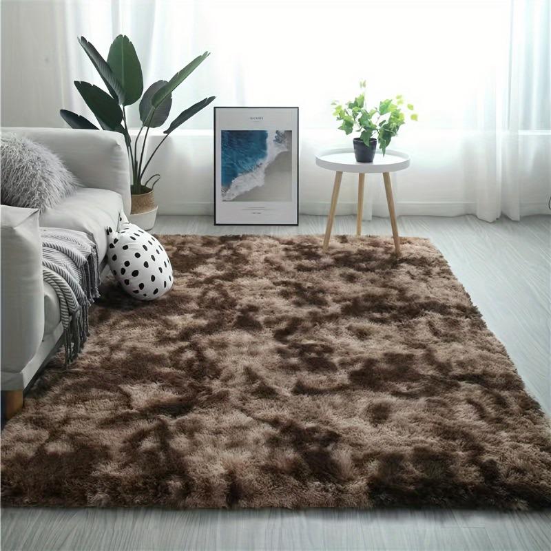 Soft, High Density, Comfortable 4.01cm Thick Anti-slip Stability Tassel Shaggy Carpet for Bedroom