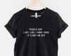 Statement Shirt - Goth Emo Slogan Tee, Lightweight Cotton, Durable Print