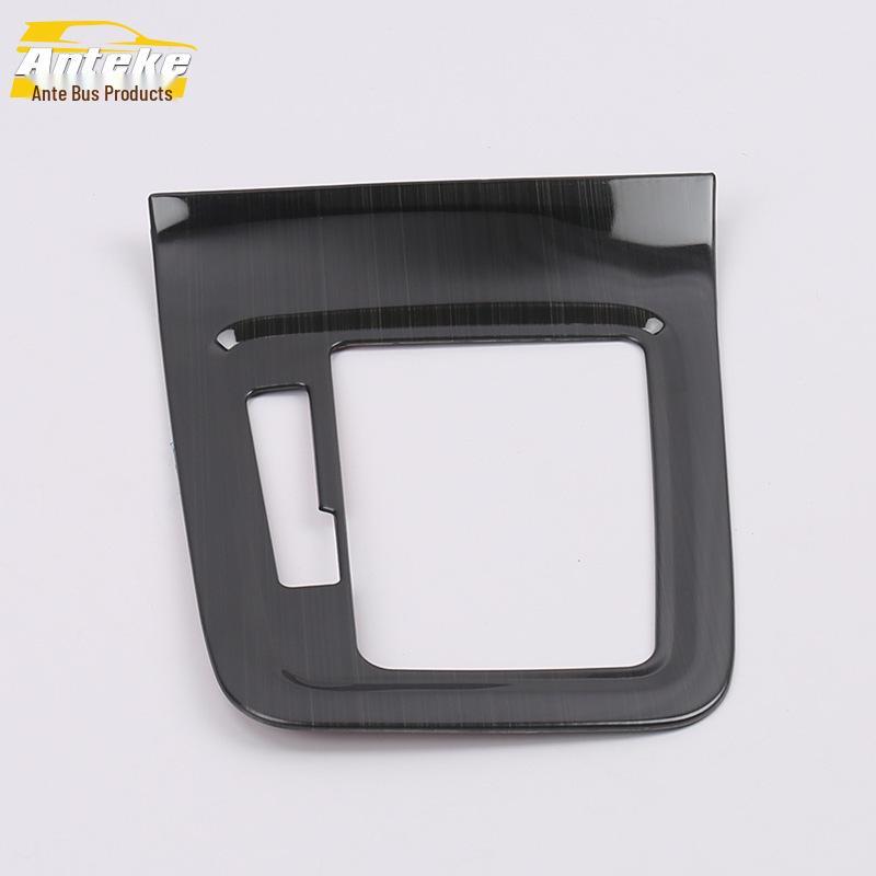 Compatible Ruicheng CC Shift Lever & Console Decorative Frame Kit with Stainless Steel Gear Cup Holder Ring