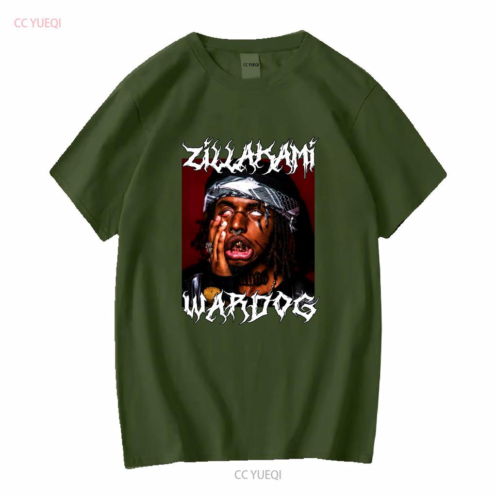 ZillaKami T-Shirt City Morgue Merch SosMula Rapper Shirt Vintage Gewaschen Herren Atmungsaktiv Bequem Designerkleidung