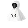 Halloween Ghost Gear Shift Cover Hooded Design Car Manual Transmission Protector Accessory Fit Most Vehicles