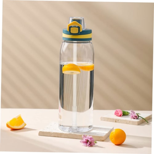 RORPOIR 6-Piece Set of Silicone Pot Belly Cup Straws for Gym Water Bottles, Smoothies, and Reusable Gallon Water Bottles