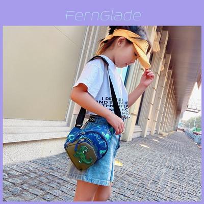 Adorable Korean Style Childrens Dinosaur Mini Shoulder Bag Waterproof And Lightweight