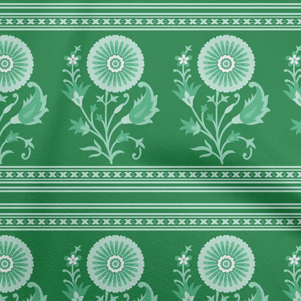 oneOone Cotton Flex Dark Magenta Fabric Maxican Floral Fabric For Sewing Printed Craft Fabric By The Yard 40 Inch