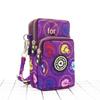 Korean Style Crossbody Phone Bag – Women's Fabric Pouch, Neck Hanging Sports Armband, Vertical Wrist Coin Purse
