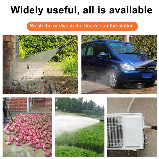 Elektrischer Hochdruckreiniger, 75 bar Hochdruckreiniger, 1400 W Hochdruckreiniger mit Hochleistungsmotor, Isoliergriff