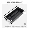LUCKEASY for Toyota Camry 2025 Center Console Armrest Storage Box Car Tray Organizers Accessories Tidying Black