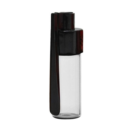 בקבוק תבלינים 36 מ"מ/51 מ"מ זכוכית כלי אבקה חסין לחות קל לניקוי בקבוק תבלינים מעשי רב תפקודי קל משקל