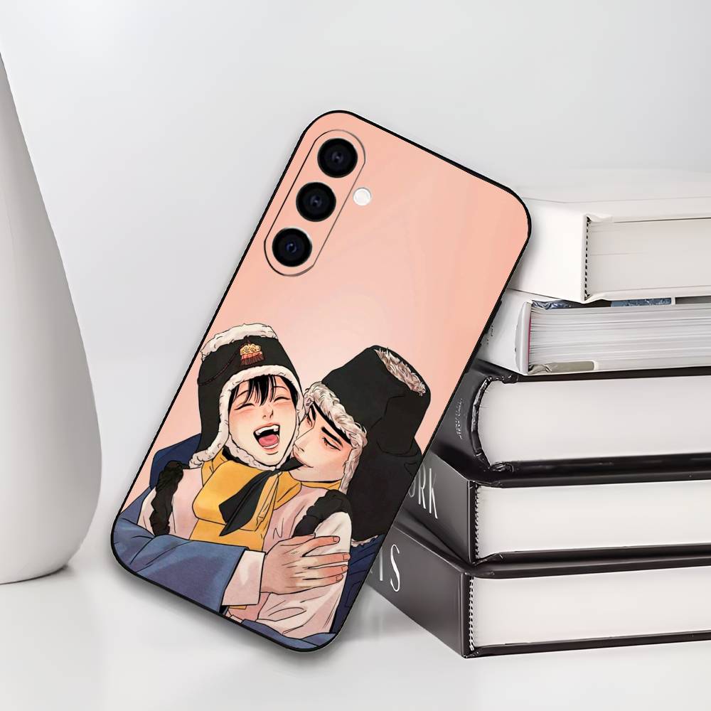 Nakyum Seungho Painter of the Night Phone Case For Samsung Galaxy A73,A72,A71,A70,A53,A52,A51,Soft Silicone Black Cover