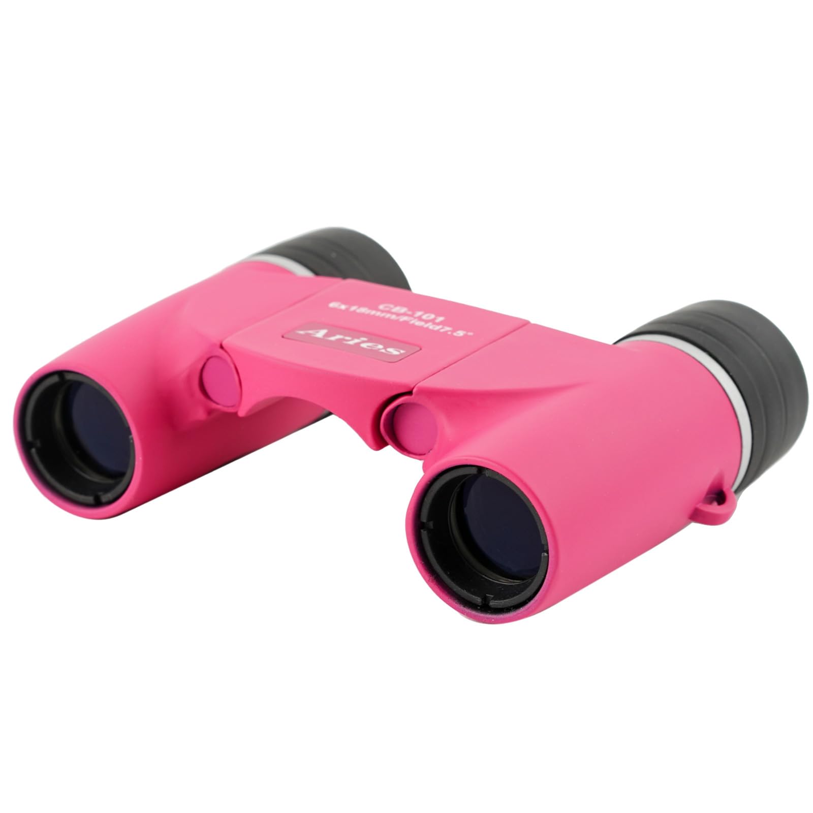 

Binoculars Compact Free Focus 6x 18mm Aperture Pink MIZAR-TEC CB-101