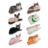 Women Hair Clip Cartoon Cat Dog Shape Hair Claw Anti-slip Teeth Large Size Back Head Shark Hair Claw Hair Accessories