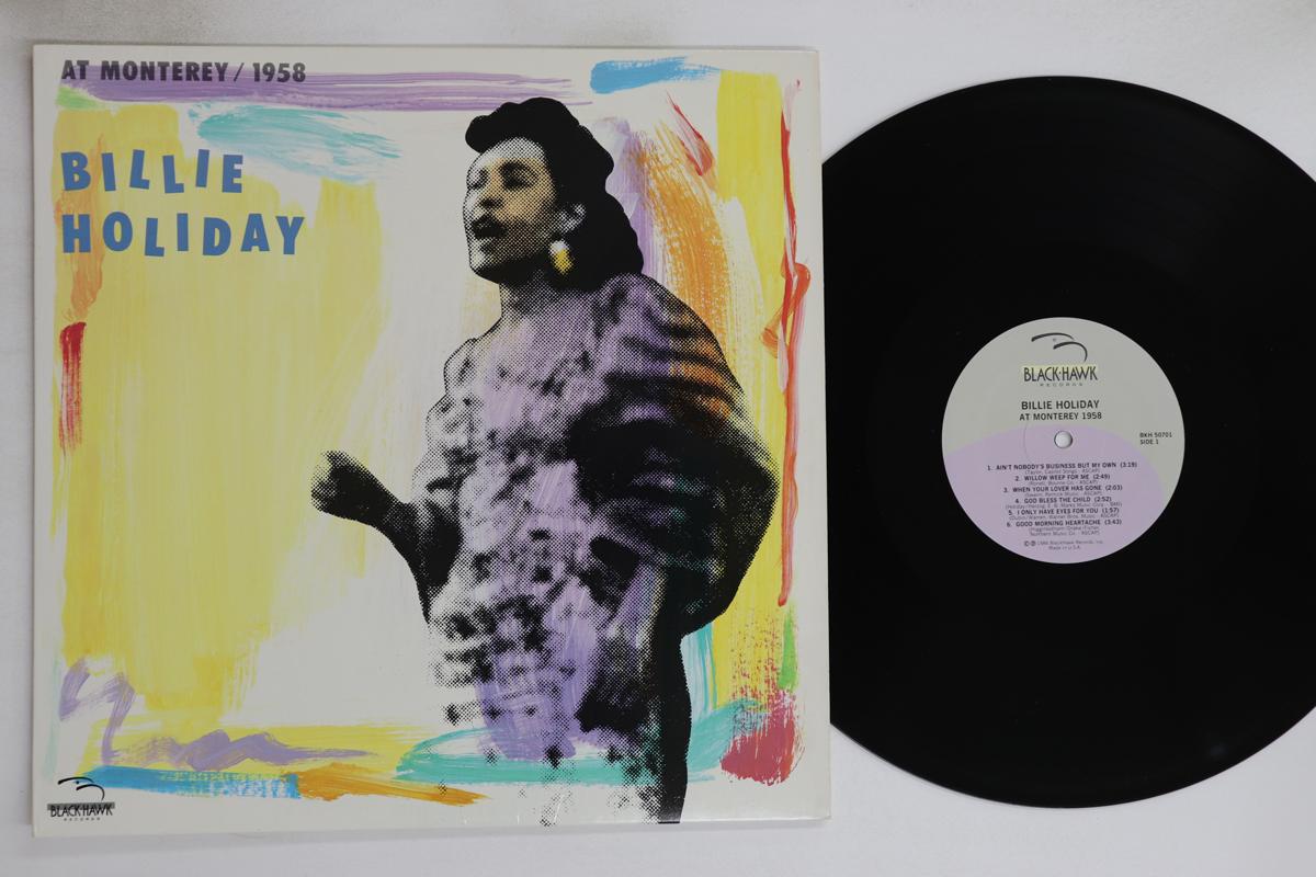 

LP Пластинка BILLIE HOLIDAY - На Монтерее / 1958 BKH50701 BLACKHAWK 1986 США Джаз Б/У