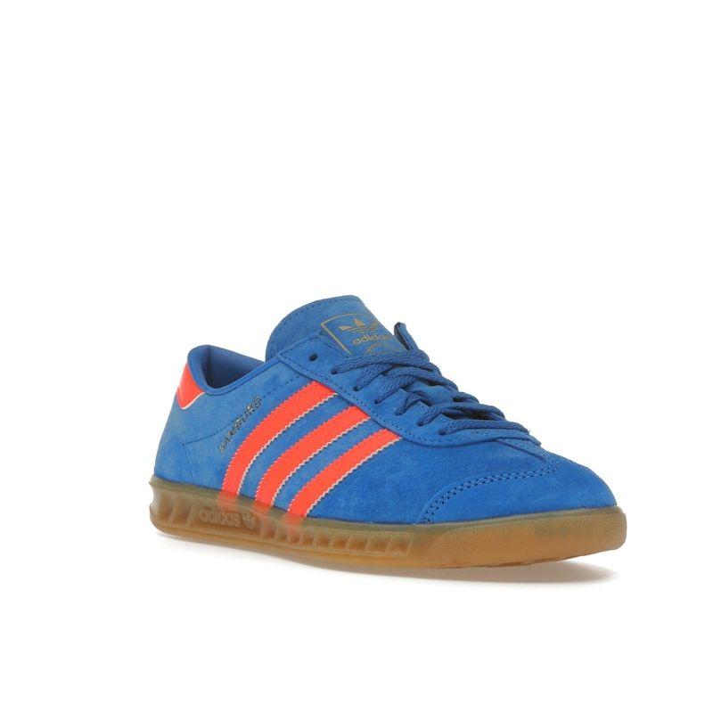 adidas Hamburg Blue Bird Solar Orange Pantofi Femei Gum IH5471
