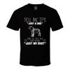 Tell Me Its Just A Dog Idiot Irish Wolfhound T Shirt