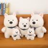 West Highland Satchel Puppy Plush Doll Cute Children's Soothing Company Gift Female Scarf Dog Throw Pillow