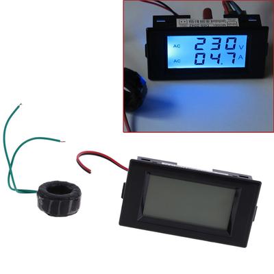 Digital Voltmeter Ammeter AC 300V 100A Panel Amp Volt Meter Volt Detector Tester Monitor Panel