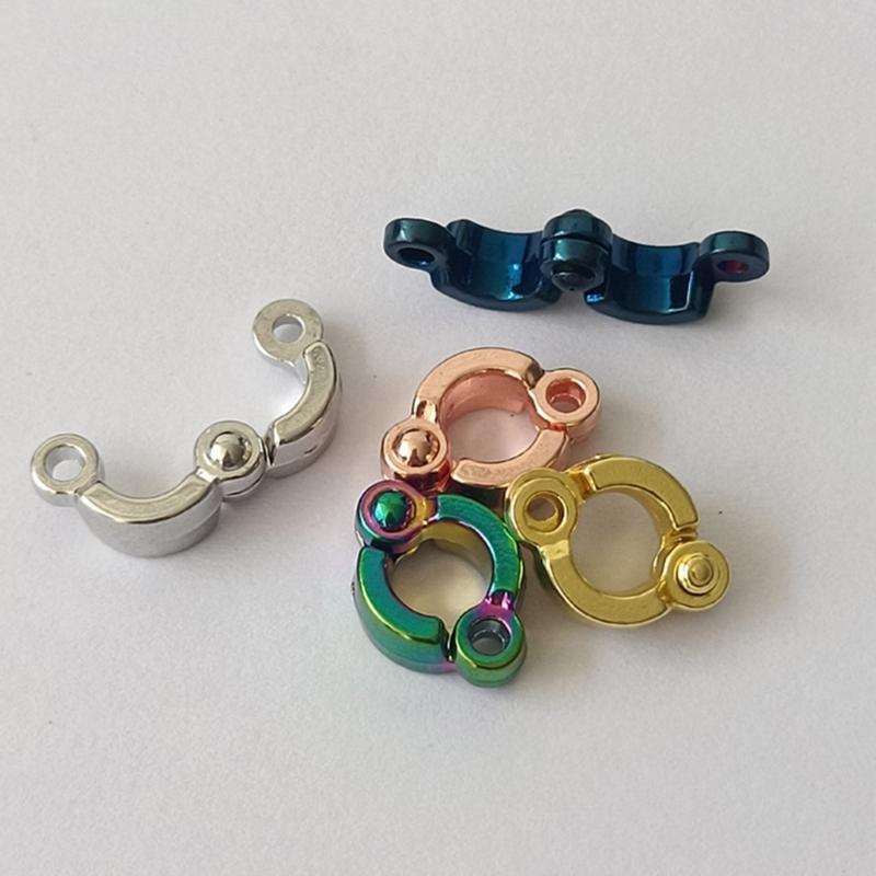 Anéis de Marcação para Patas de Pássaros tipo Presilha para Pombos Papagaios de Estimação Periquitos Acessórios Presilha Redonda para Pata 4-15mm Feito de Metal