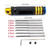 Model Scriber Model Kit Resin Carve Scriber Tool Line Cutting Tool Chisels 7 Cutter For Remote Car/Drones Repair