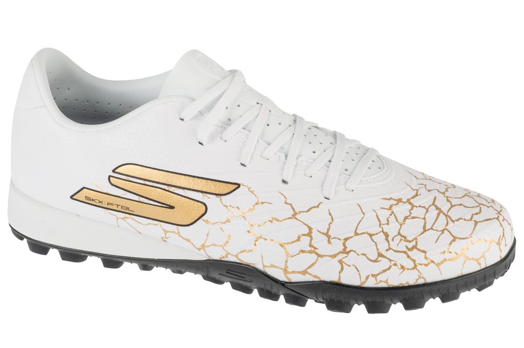 Skechers Skx 1.5 Academy TF, Mens white Turf football trainers