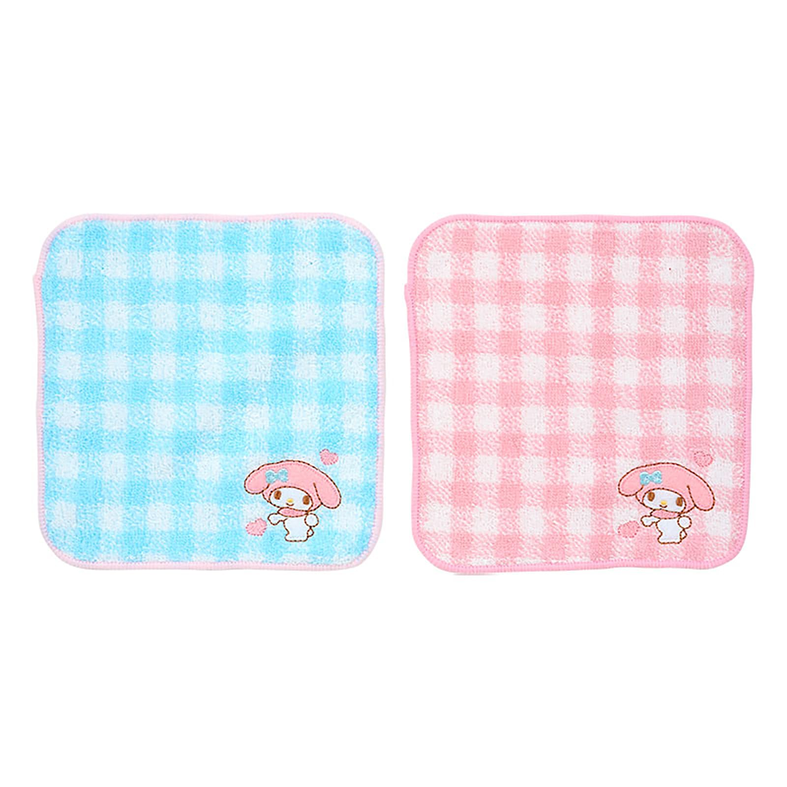 Sanrio My Melody Mini Towel Set of Antibacterial with Name 275816 (SANRIO) 2, Children s Size, Treatment, Space,