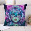 Luxury Pillow Cover X Eunpyon Art Decorative Cushion Covers for Bed Pillows Fall Decor Pillowcase  Car Decoration Sofa