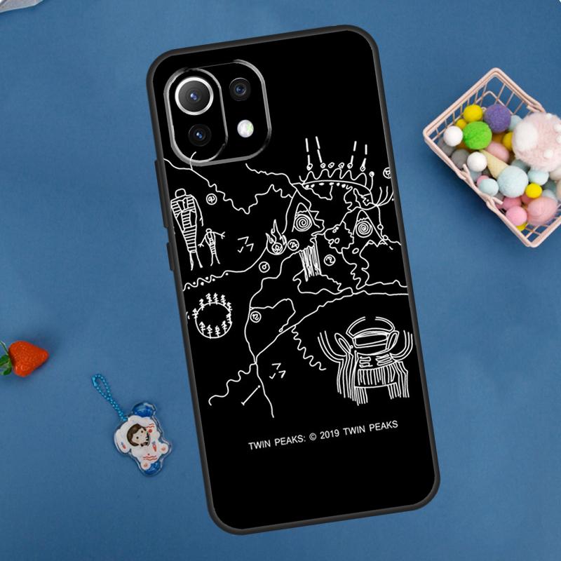 Twin Peaks Meanwhile Case For Xiaomi 13 14 15 Ultra 11T 12T 13T 14T Pro POCO X7 Pro X3 X5 X6 M6 F5 F6 Pro Cover