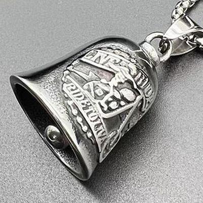 New Luck Bell Riding Bell Angel Guardian Biker Riding Bell Portable Motorcycle Accessories For Biker Riders Motorcycle Bicycle