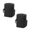 2pcs Compact Utility Belt Pouch Accessory Bag Hanging Waist Bags
