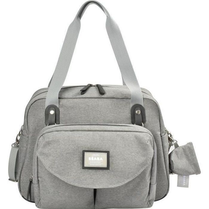 Béaba Les Sorties Sac À Langer Genève II Gris Chiné