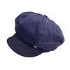 Meillard Cloud Denim Octagonal Hat, Unisex Spring/Fall Fashionable Painter Beret, Retro Versatile Duckbill Newsboy Cap